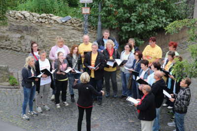 Ecke Bachstr. - Unterdorfstrae